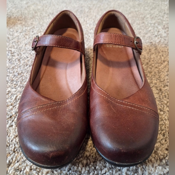Dansko Fawna Burnished Calf Shoes 37 - Picture 10 of 16